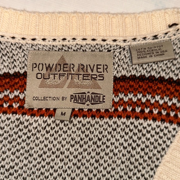 Powder River Outfitters Women’s Southwestern Print Cardigan Sweater - Picture 7 of 8